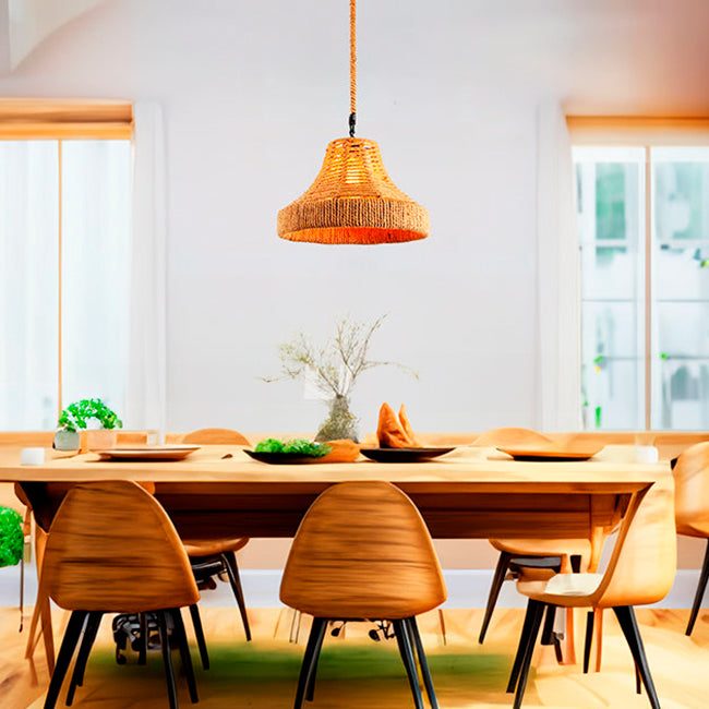 LÁMPARA COLGANTE ARTESANAL FLAVIANA LED ECOLAMPS LÁMPARA COLGANTE ARTESANAL FLAVIANA LED ECOLAMPS