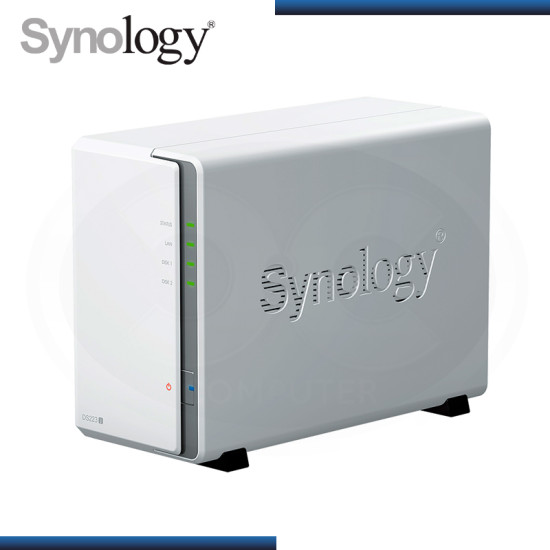 ALMACENAMIENTO NAS SYNOLOGY DISKSTATION DS223J REALTEK RTD1619B /2 BAHIAS/1GB RAM (PN:DS223j)
