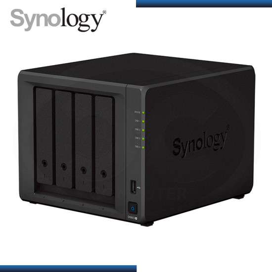 ALMACENAMIENTO NAS SYNOLOGY DISKSTATION DS923+ REALTEK RTD1619B/AMD RYZEN R1600 /4 BAHIAS/4GB RAM (PN:DS923+)