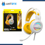 AUDIFONO ANTRYX IRIS-W YELLOW RAINBOW CON MICROFONO 7.1 VIRTUAL SURROUND (PN:AGH-7100WYW)