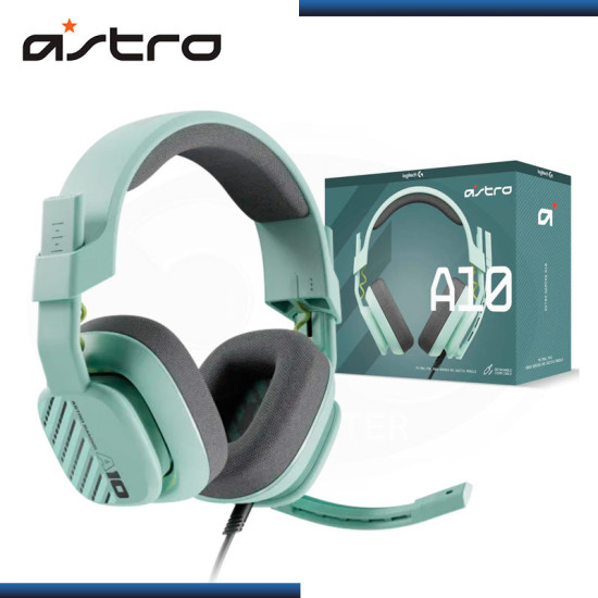 AUDIFONO ASTRO A10 G2 MINT MULTIPLATAFORMA CON MICROFONO COMPATIBLE MAC/PS5/XBOX/SWITCH (PN:939-002083)