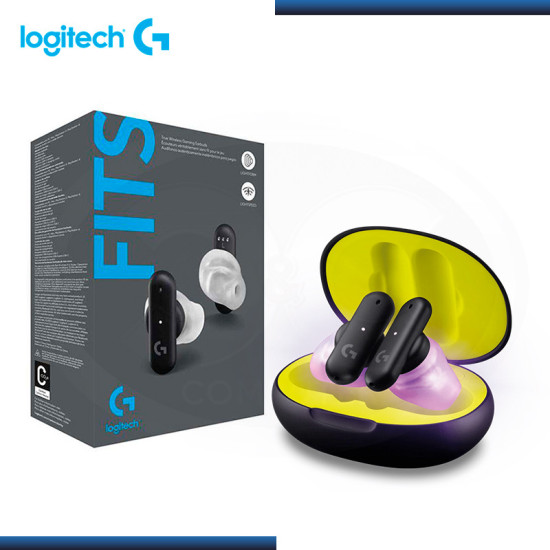 AUDIFONO LOGITECH G FITS BLACK TRUE WIRELESS LIGHTSPEED CON MICROFONO BLUETOOTH (PN:985-001205)
