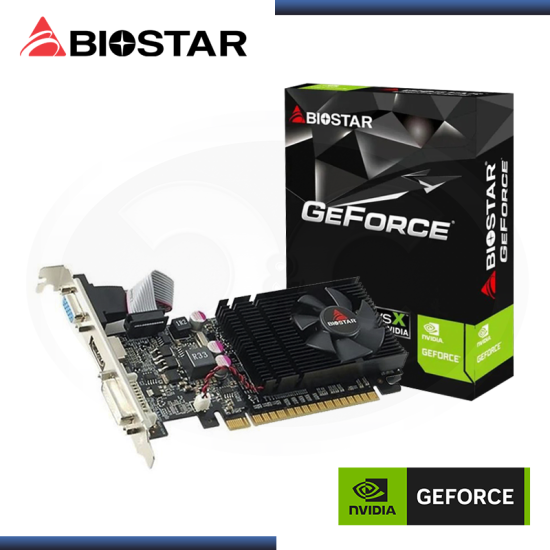 BIOSTAR GEFORCE GT 730 4GB DDR3 128BITS (PN:VN7313TH41-TBARL-BS2)