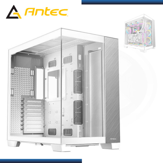 CASE ANTEC C8 CONSTELLATION ALUMINUM WHITE SIN FUENTE VIDRIO TEMPLADO USB 3.0/USB TYPE-C (PN:0-761345-10093-9)