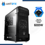 CASE ANTRYX RX-350 BLACK PERFORMANCE CON FUENTE 600W VENTANA ACRILICA USB 3.0/USB 2.0 (PN: AC-RX350K3-600CP )
