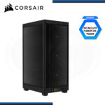 CASE CORSAIR 2000D AIRFLOW BLACK MINI ITX SIN FUENTE PANELES DE MALLA USB 3.2 (PN:CC-9011245-WW)