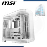 CASE MSI MAG PANO 100L PZ WHITE SIN FUENTE VIDRIO TEMPLADO USB-A/USB-C (PN:MAG PANO 100L PZ WHITE ATX)