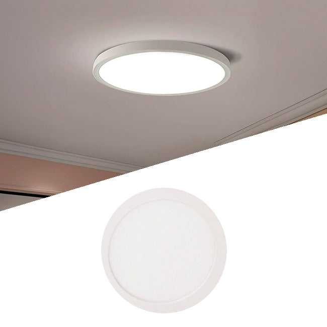PANEL BLANCO LED CIRCULAR 24W ADOSABLE SIMPLE LUZ INTERMEDIA 4000K – ILUMINA