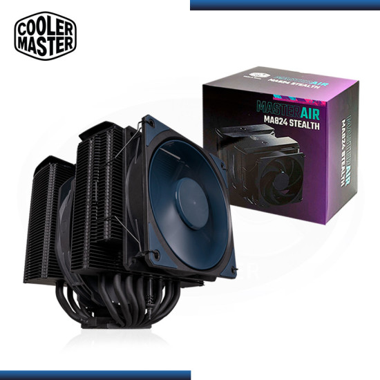 COOLER MASTER MASTERAIR MA824 STEALTH REFRIGERACION AIRE AMD/INTEL (PN:MAM-D8PN-318PK-R1)