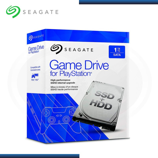 DISCO DURO 1TB SEAGATE GAME HIBRIDO PARA PLAYSTATION 8 GB Flash