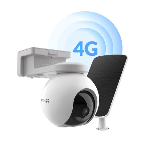 CS-EB8-R100(3MP) + PANEL SOLAR – KIT CAMARA IP PT 2K EXTERIOR 4G + PANEL SOLAR