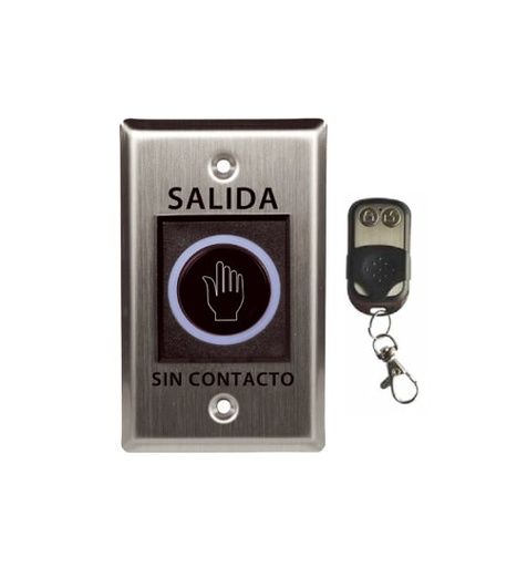 ZK-TLEB102-R – BOTON DE SALIDA SIN CONTACTO CON CONTROL REMOTO