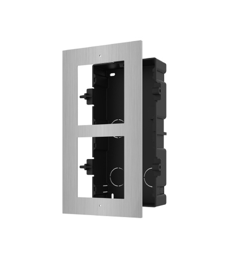 HK-DS-KD-ACF2/PLASTIC – MONTAJE EMPOTRADO PARA DOS MODULOS DE VIDEOPORTERO