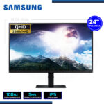MONITOR LED 24″ SAMSUNG LS24D600EALXPE VIEWFINITY S6 2560×1440 HDMI DP 5MS/100Hz