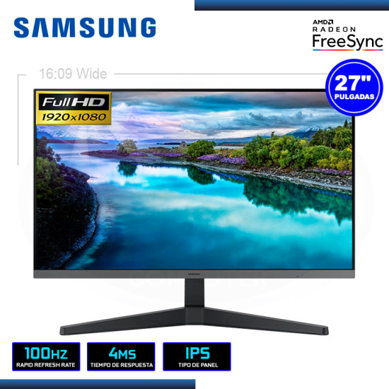 MONITOR LED 27″ SAMSUNG LS27C330GALXPE 1920×1080 HDMI DP 4MS/100Hz/FREESYNC