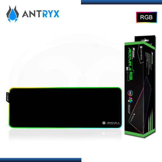 MOUSE PAD ANTRYX ACCURA 80 RGB GAMING 800x300x3mm XL (PN:AMP-5100RGB)