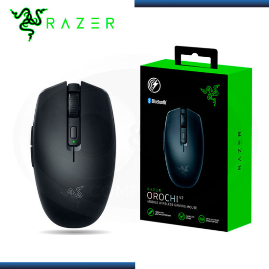 MOUSE RAZER OROCHI V2 BLUETOOTH HYPERSPEED WIRELESS BLACK USB (PN:RZ01-03730100-R3U1)