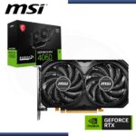 MSI GEFORCE RTX 4060 8GB GDDR6 128BITS VENTUS 2X OC EDITION (PN:912-V516-012)