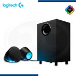 PARLANTE LOGITECH G G560 LIGHTSYNC RGB BLACK (120W/240W) CONECTIVIDAD USB BLUETOOTH 4.1 SISTEMA 2.1 (PN:980-001300)