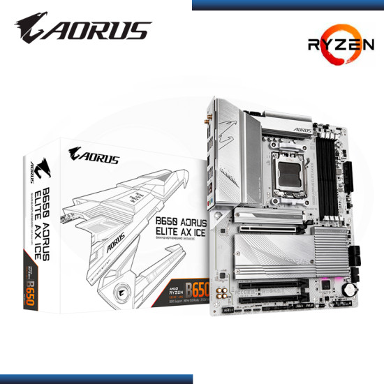 PLACA AORUS B650 ELITE AX ICE AMD RYZEN DDR5 AM5