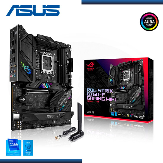 PLACA ASUS ROG STRIX B760-F GAMING WIFI DDR5 LGA 1700 (PN:90MB1CT0-M0AAY0)
