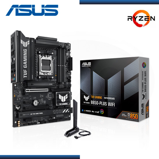PLACA ASUS TUF GAMING B850-PLUS WIFI AMD RYZEN DDR5 AM5 (PN:90MB1J30-M0EAY0)