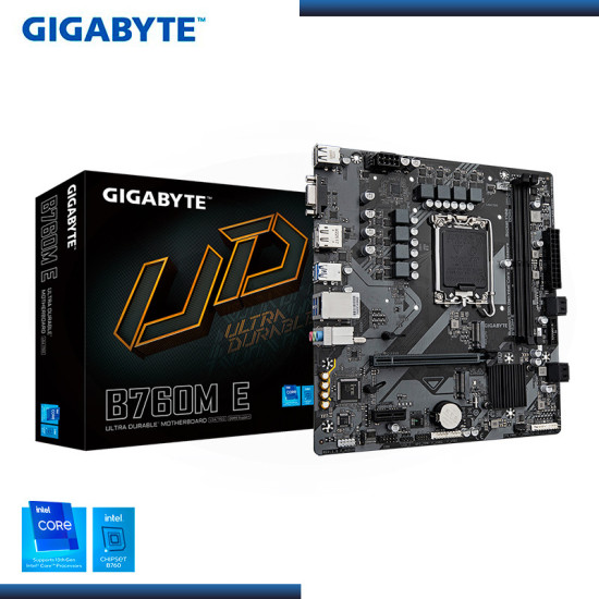 PLACA GIGABYTE B760M-E DDR5 LGA 1700