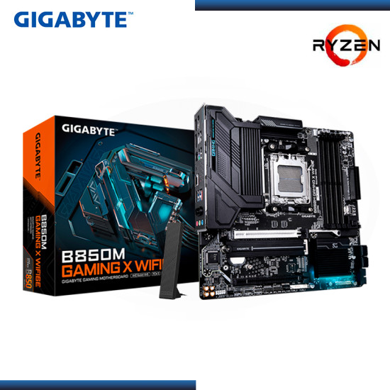 PLACA GIGABYTE B850M GAMING X WIFI6E AMD RYZEN DDR5 AM5