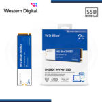 SSD 2TB WESTERN DIGITAL BLUE SN580 M.2 2280 NVMe PCIe GEN4 (PN:WDS200T3B0E-00CHF0)