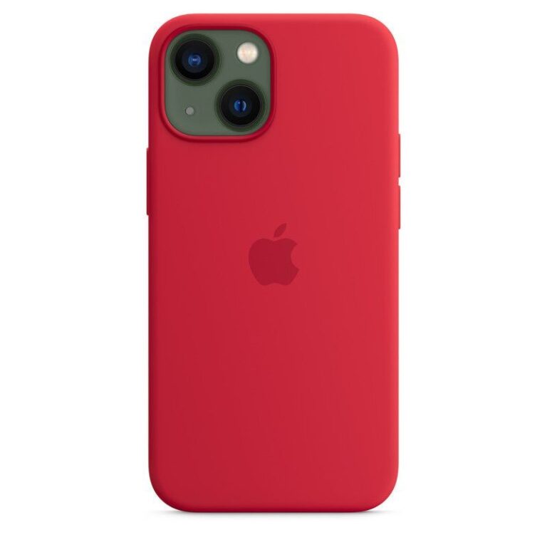 Case Silicona Para Iphone 15 Pro – ROJO