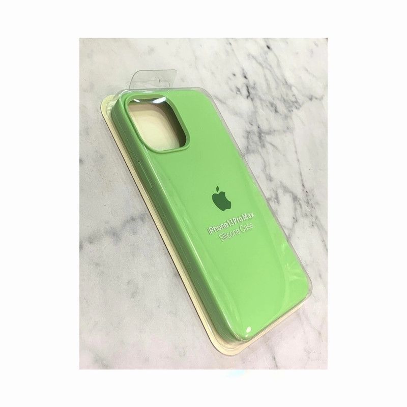 Case Silicona Para Iphone 15 Pro Max – Verde Manzana Case Silicona Para Iphone 15 Pro Max – Verde Manzana
