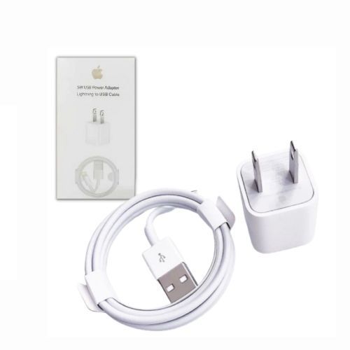 Cargador Para Iphone 5W Cable – Blanco