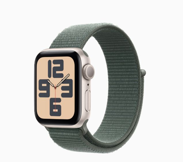 Watch SE 2024 40mm GPS Aluminio Starlight Correa Verde