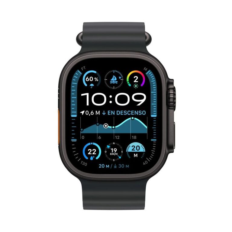 Watch Ultra 2 Gps +Celular Caja De Titanio 49mm Black Ocean Band