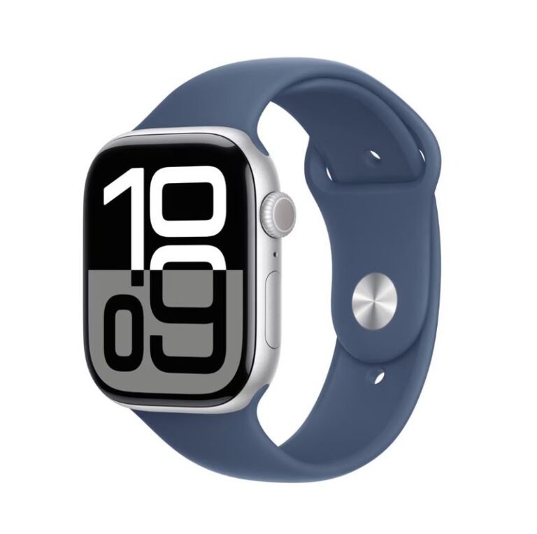 Watch Series 10 GPS 42mm Silver Aluminio Correa Sport Azul