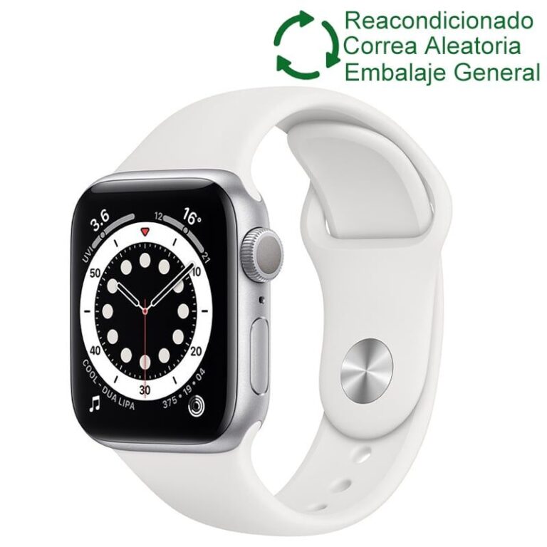 Watch Series 6 (40mm,GPS)- Plata Reacondicionado SemiNuevo