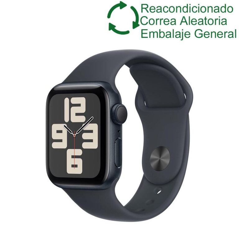 Watch SE 2022 40mm GPS – Negro ReacondicionadoSemi Nuevo