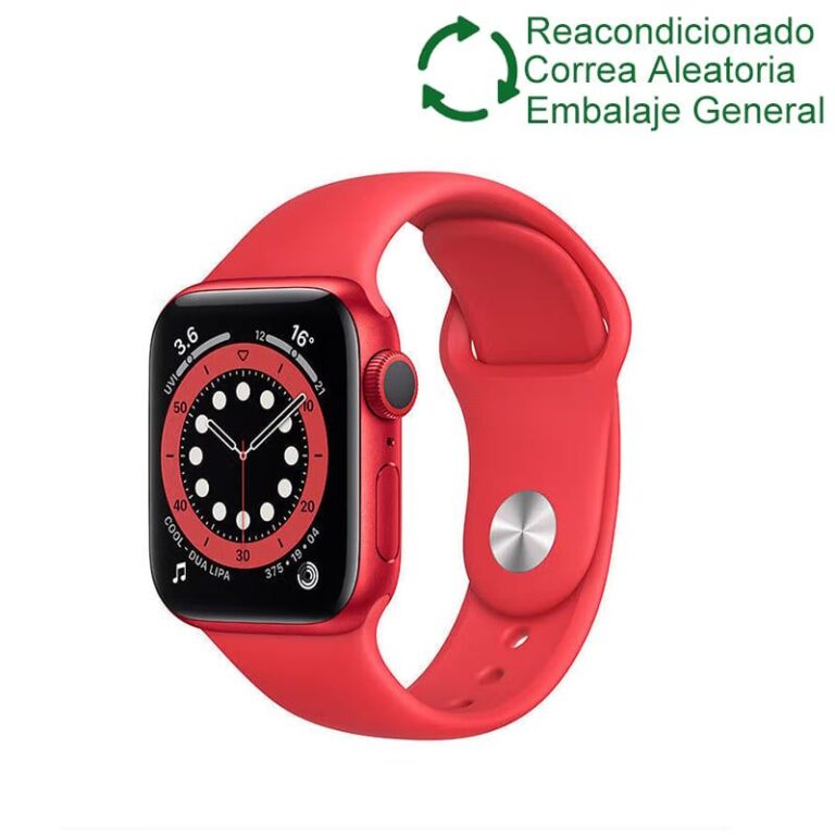 Watch series 6 A2294(44mm,GPS)-Rojo reacondicionado SemiNuevo