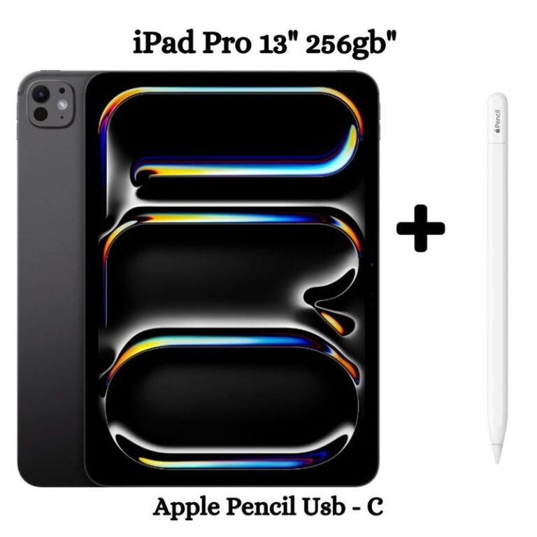 Ipad Pro 13″ M4 256Gb – Space Black + Pencil Tipo – C.