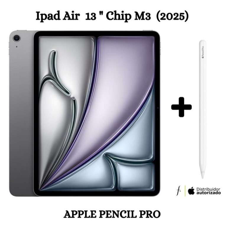 Nuevo iPad Air 13″ Chip M3 Wifi 128GB – Space Gray (2025) + Pencil Pro