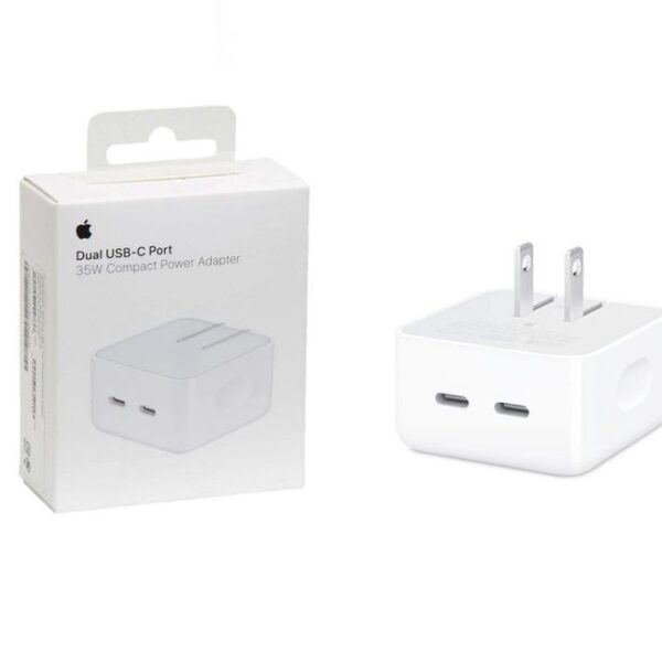 Adaptador de Carga Rápida con 2 Puertos (35W)