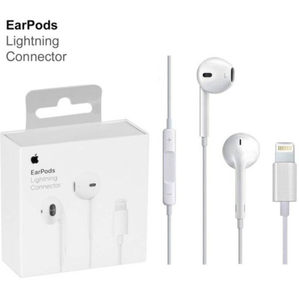 Audífonos Ear Pods Conector Lightning Compatible IOS Earbuds