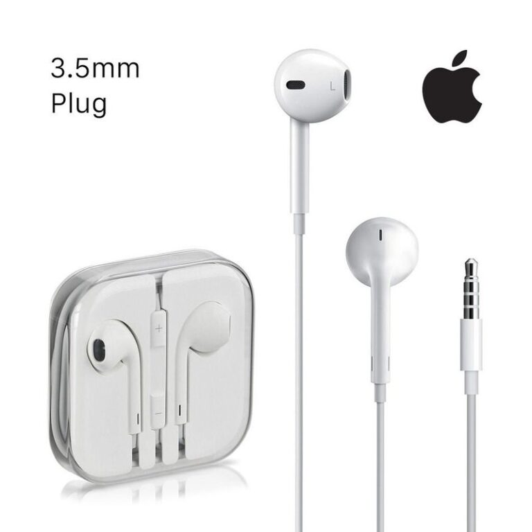 Audifonos Earpods Jack 3.5 Blanco