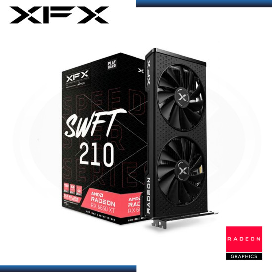 XFX SPEEDSTER SWFT 210 AMD RADEON RX 6650 XT 8GB GDDR6 128BITS
