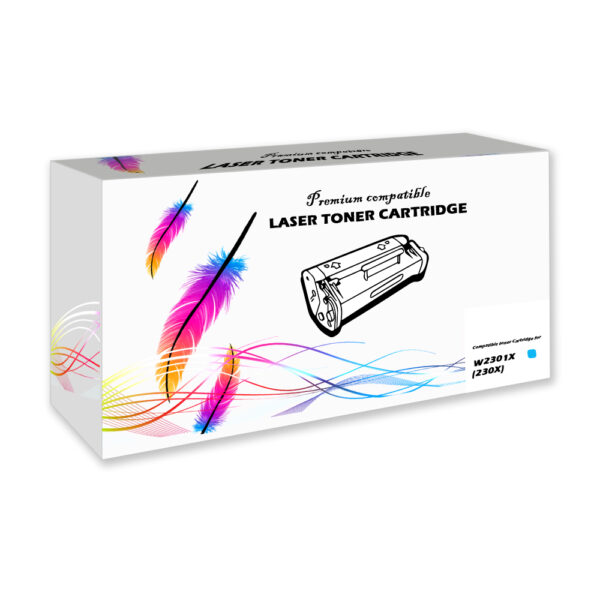 Toner HP Compatible 230X Cyan W2301X 55K Pág. 4203