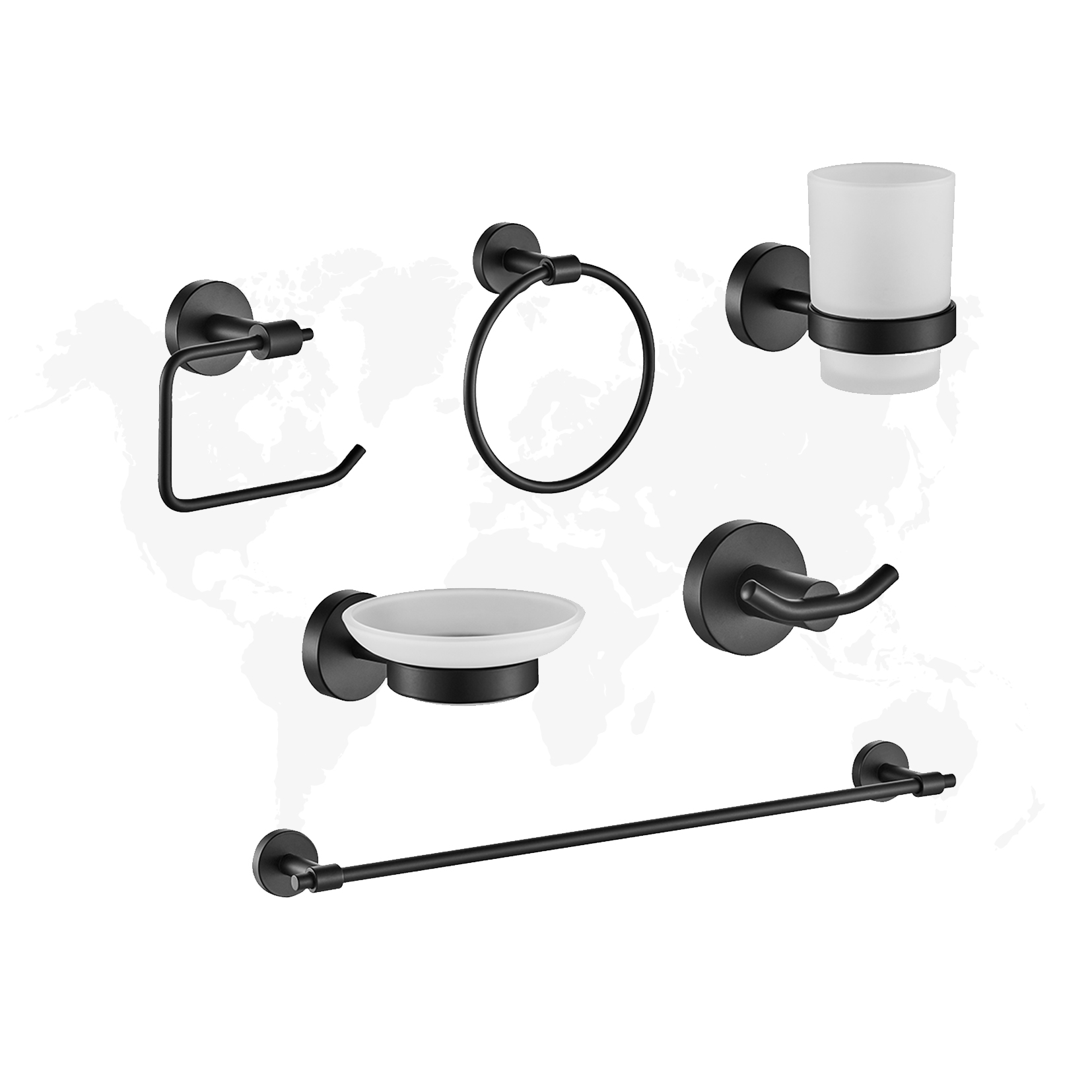 Kit de Baño 6 Piezas – 72201