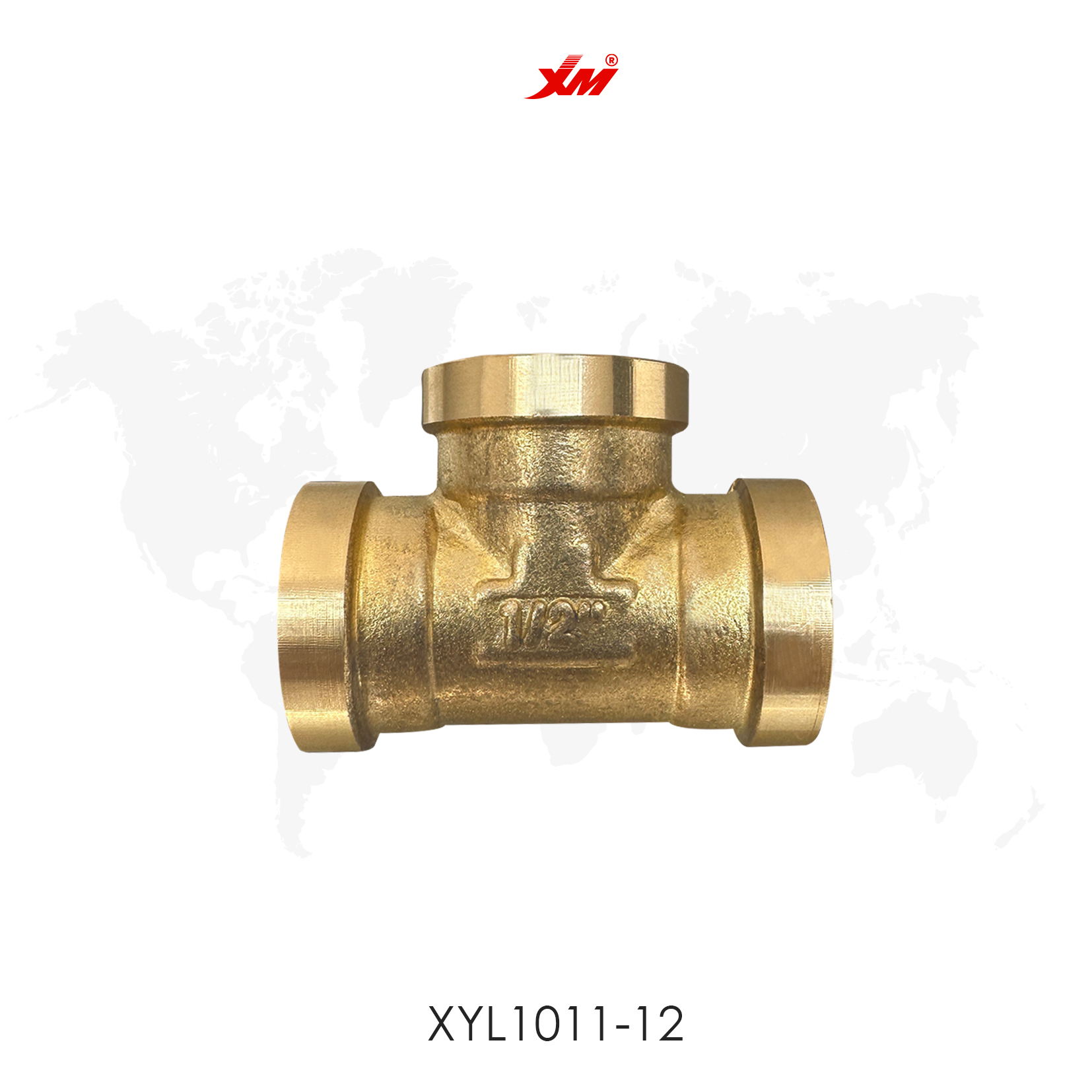 Tee Unión de Bronce – XYL1011-12
