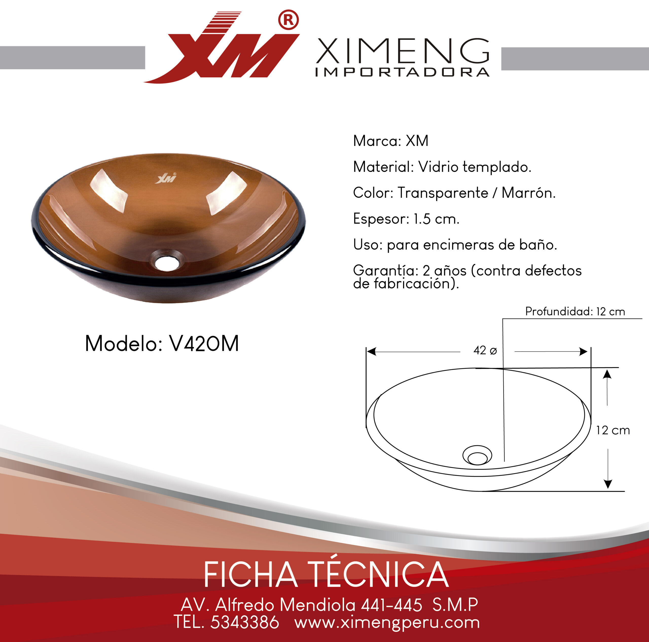 OVALIN PARA LAVABOS V420M