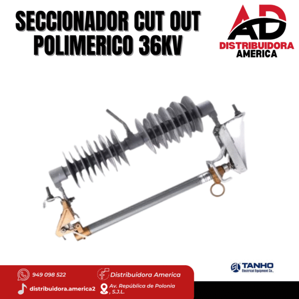 SECCIONADOR CUT OUT POLIMERICO 36KV