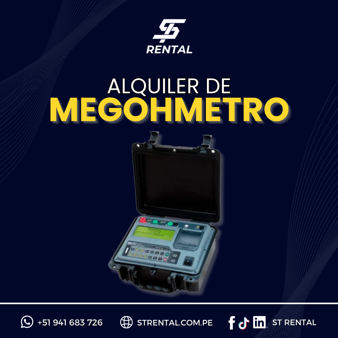 Alquiler de Megohmetro Alquiler de Megohmetro